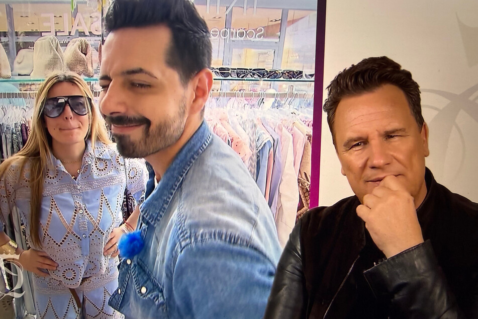 Lana und Ehemann Duane wollen Guido (60) mit einem blauen Look überzeugen.