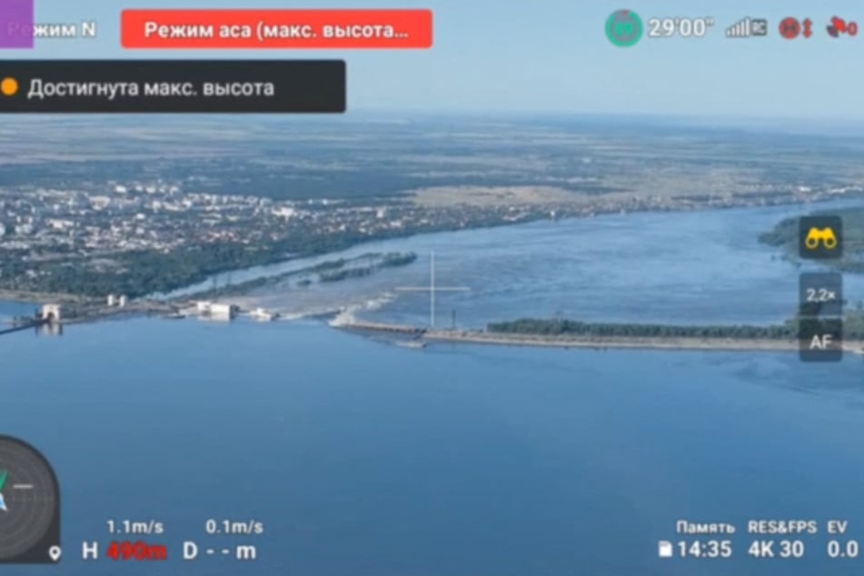 Russian authorities in occupied southern Ukraine declared a state of emergency following the damage done to the Kakhovka dam.