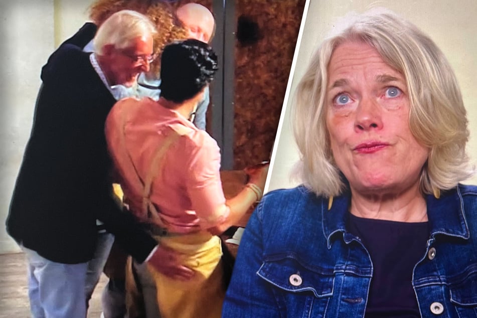 First Dates: "Ich glaube das nicht": First-Dates-Kandidat haut Mitarbeiter auf den Po