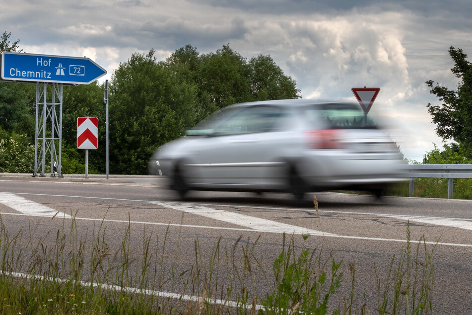 Die Auffahrt zur A 72 in Röhrsdorf wird nächste Woche gesperrt.