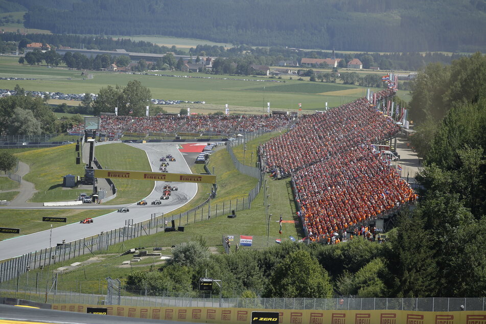 Motorsport: Formel-1-Weltmeisterschaft, Grand Prix von Österreich, in Spielberg.