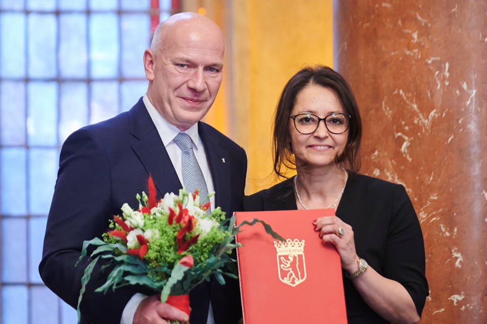 Berlins Regierender Bürgermeister Kai Wegner (50, CDU) hat Felor Badenberg (48, parteilos) zur neuen Justizsenatorin ernannt.