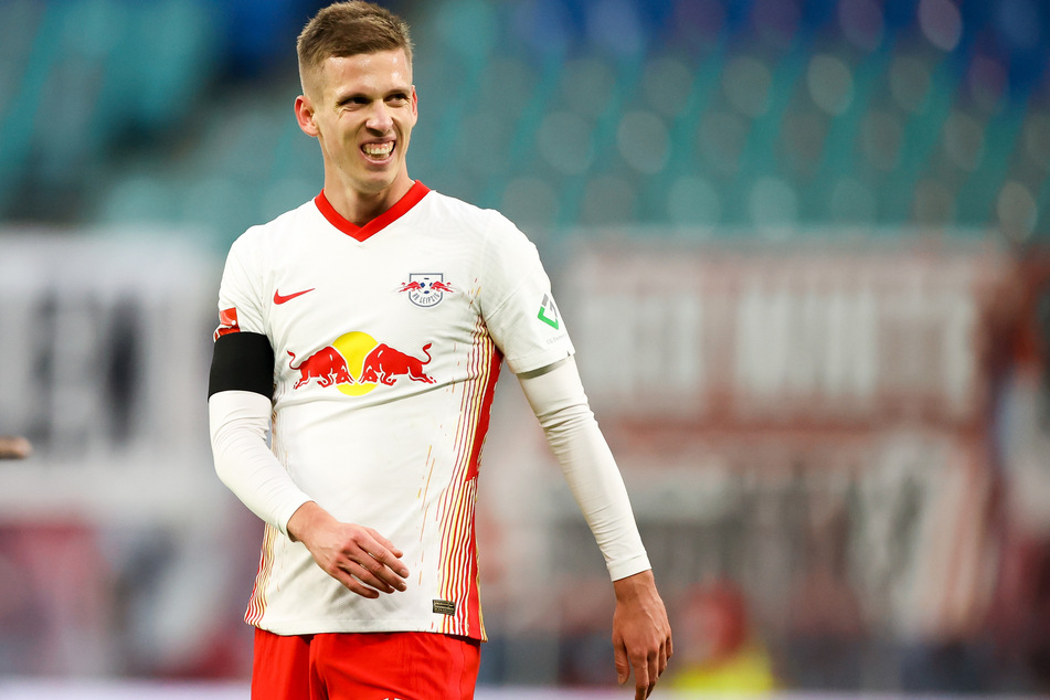 RB Leipzigs Dani Olmo (22) war beim 6:0-Sieg der Spanier gegen Deutschland einer der besten Spieler auf dem Feld. Trotzdem hält er die DFB-Auswahl für einen Titelanwärter.