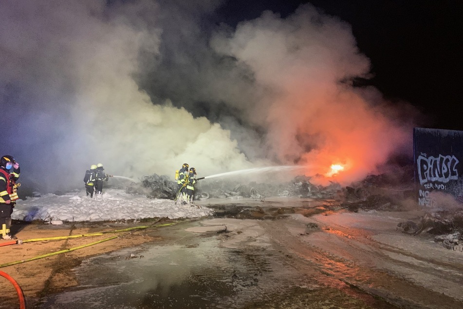 Rund 50 Feuerwehrleute waren in der Nacht auf Mittwoch im Einsatz.