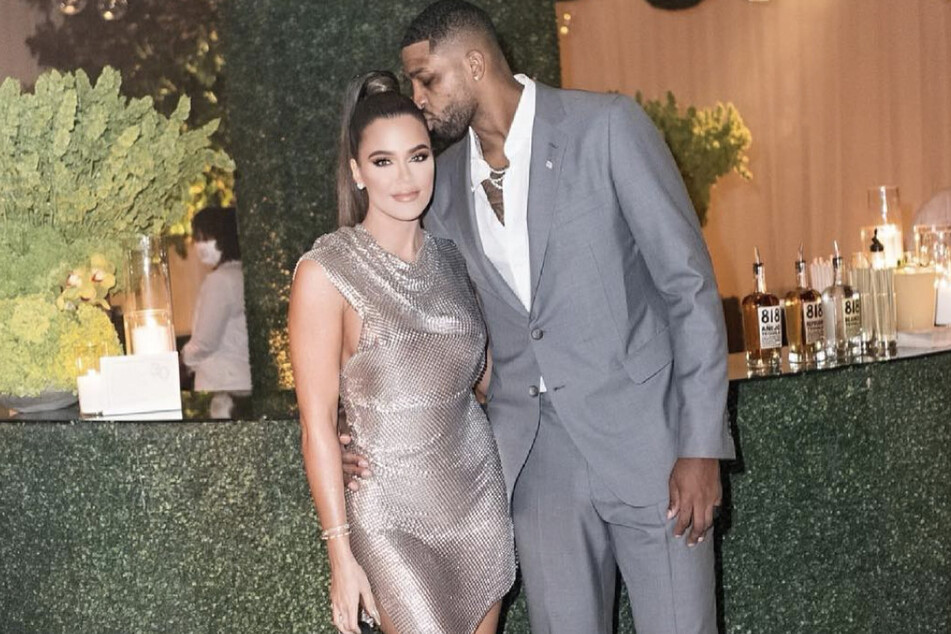 Khloé Kardashian and Tristan Thompson before the two split for the second time in 2021.