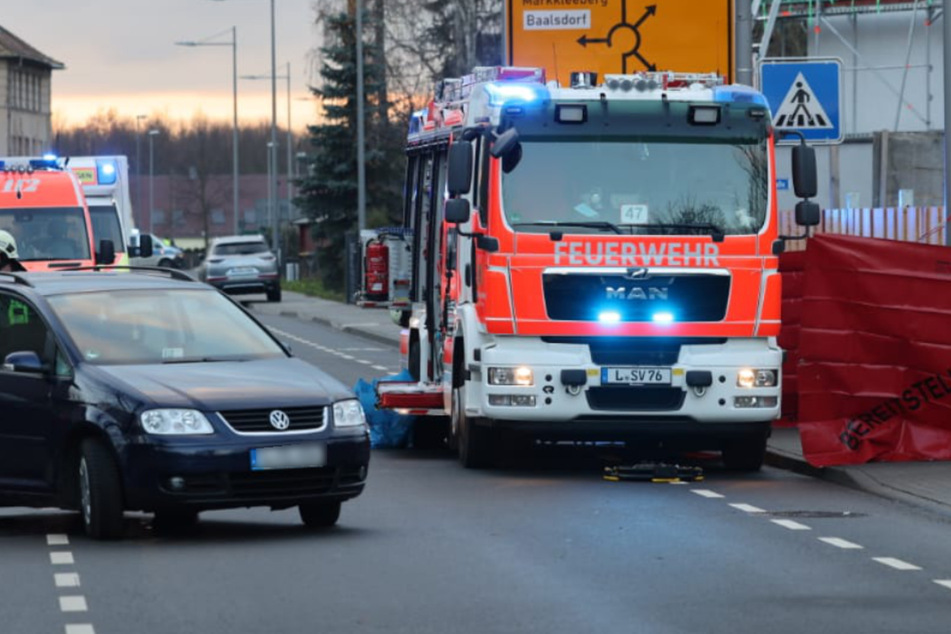 Tödlicher Unfall in Leipzig: Auto erfasst Fußgängerin