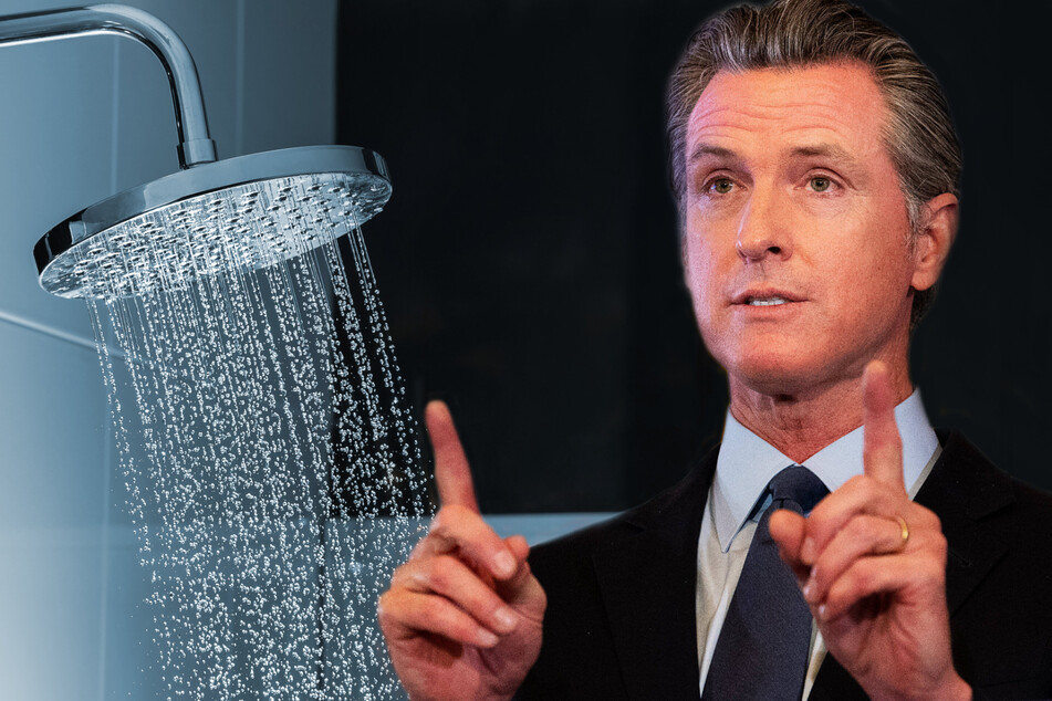 California Governor Gavin Newsom stopped short of mandating water restrictions.