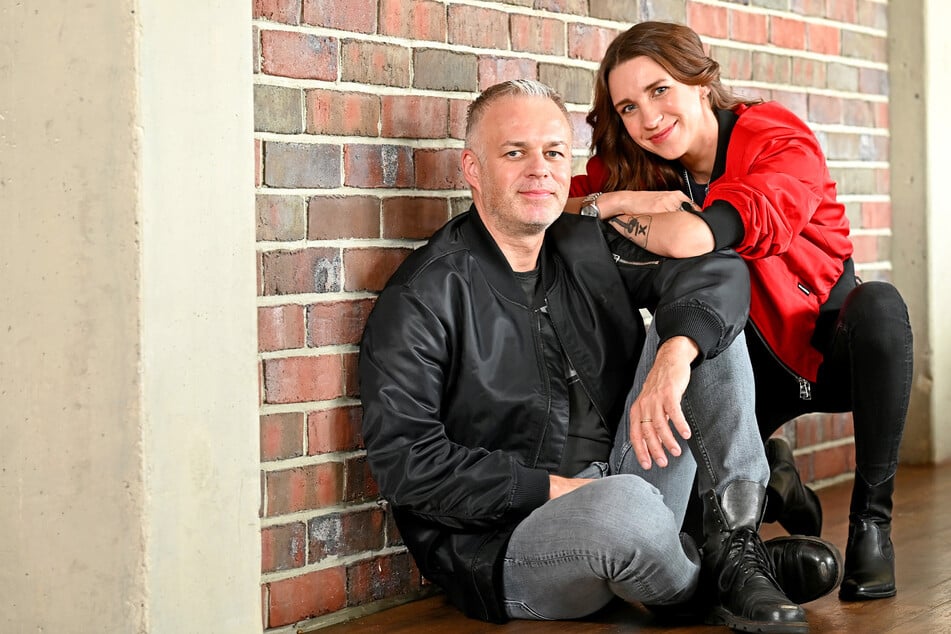 André Franke (51) und seine Tochter Bella (30) sind die Band "WIR sind WIR".