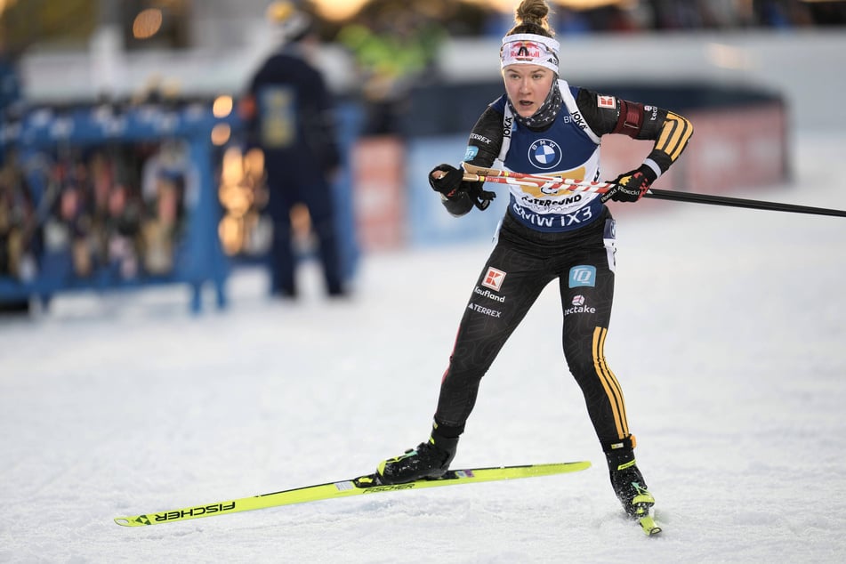 Selina Grotian konnte am Schießstand nicht zeigen, was sie eigentlich kann.