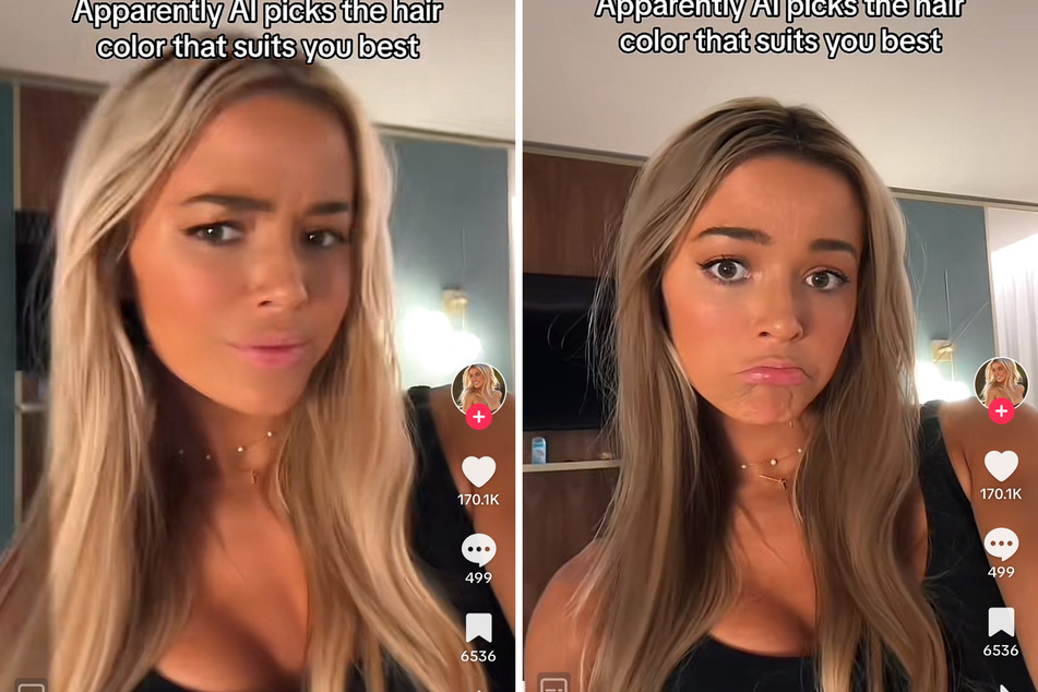 Olivia Dunne's blonde hair may be changing soon after a viral TikTok video had fans buzzing over a new darker look.