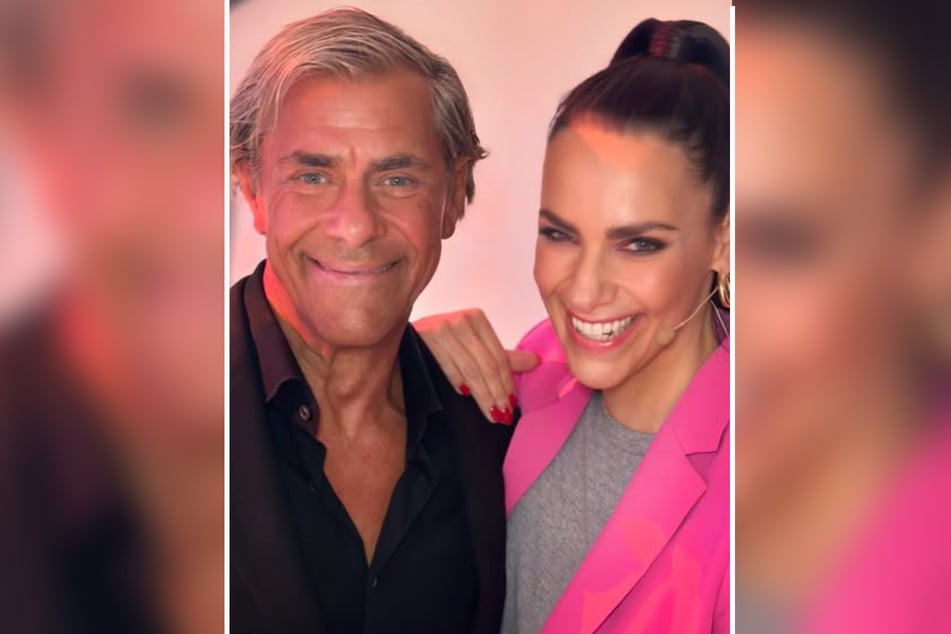 Sven Martinek (61) sei gegenüber Esther Sedlaczeks (39) Kindern "ein cooler Opa".