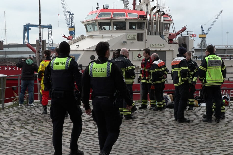 Herrenloses Angel-Equipment sorgte für einen Großeinsatz an der Elbe.