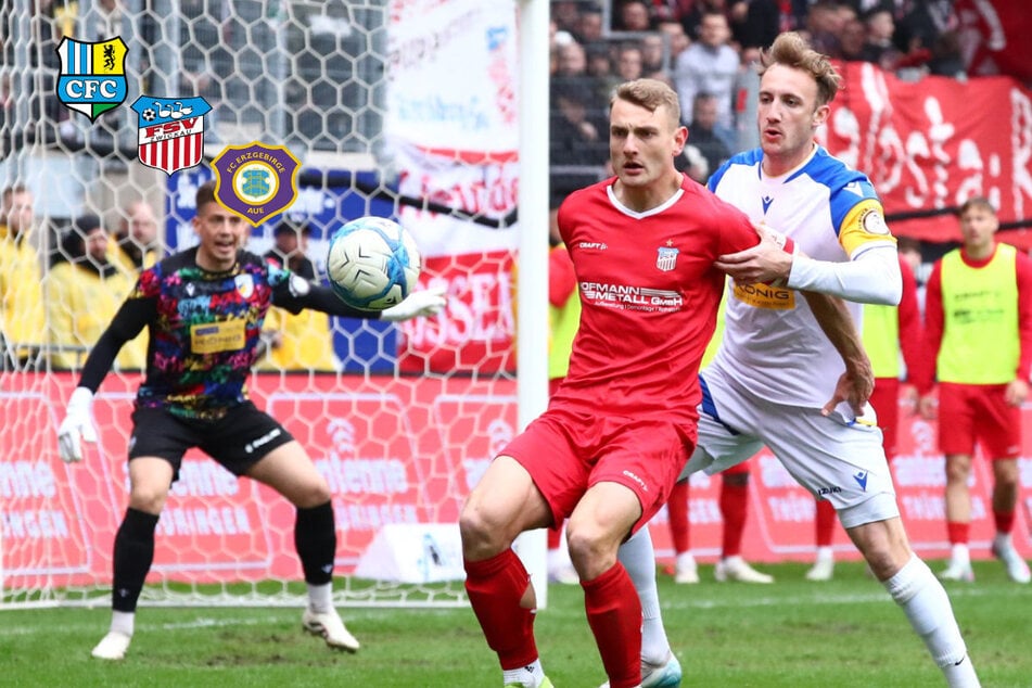 Erstes Derby schon am 3. Spieltag: Aue startet gegen die VSG, Zwickau in Jena und der CFC in Berlin