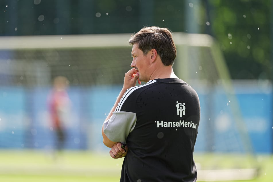 Trainer Merlin Polzin (35) wartet noch auf die Verlängerung seines Vertrags.