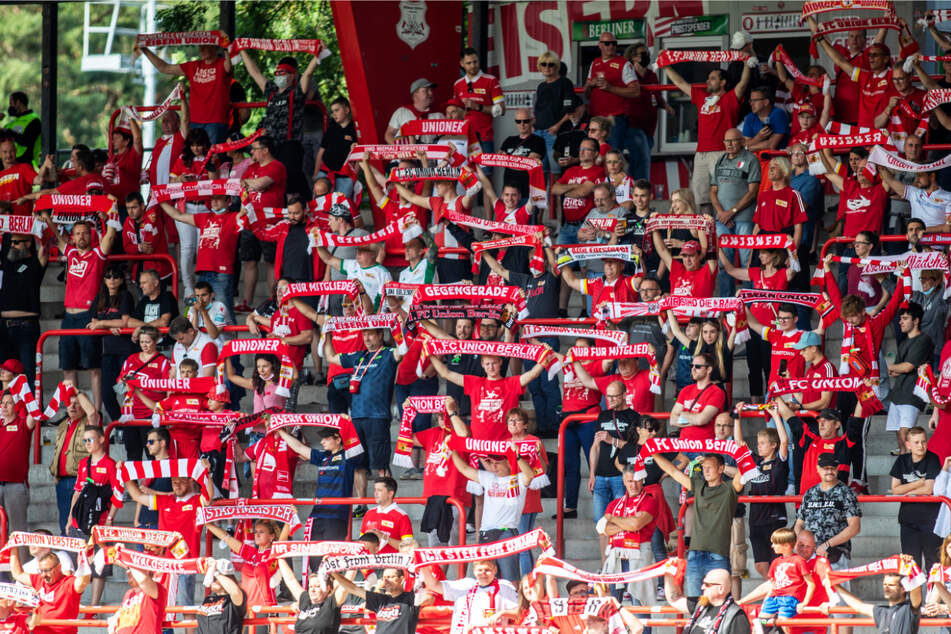 Die 2000 Fans im Stadion An der Alten Försterei sorgten für Stimmung.