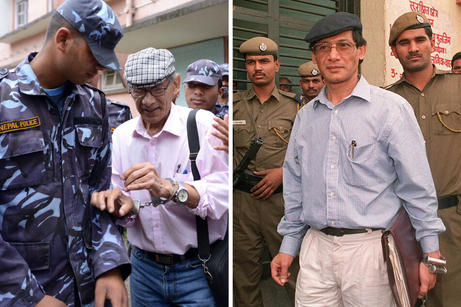 Mehrere Jahrzehnte lang entkam Charles Sobhraj (78) der Justiz. Nachdem er nun 19 Jahre einsaß, soll er nun entlassen und zurück nach Frankreich abgeschoben werden. (Archivbild rechts)
