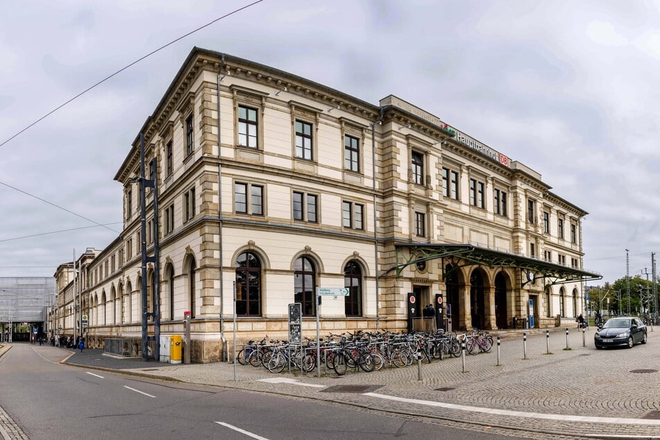 Am Chemnitzer Hauptbahnhof randalierte am Montagmorgen ein Mann (34).