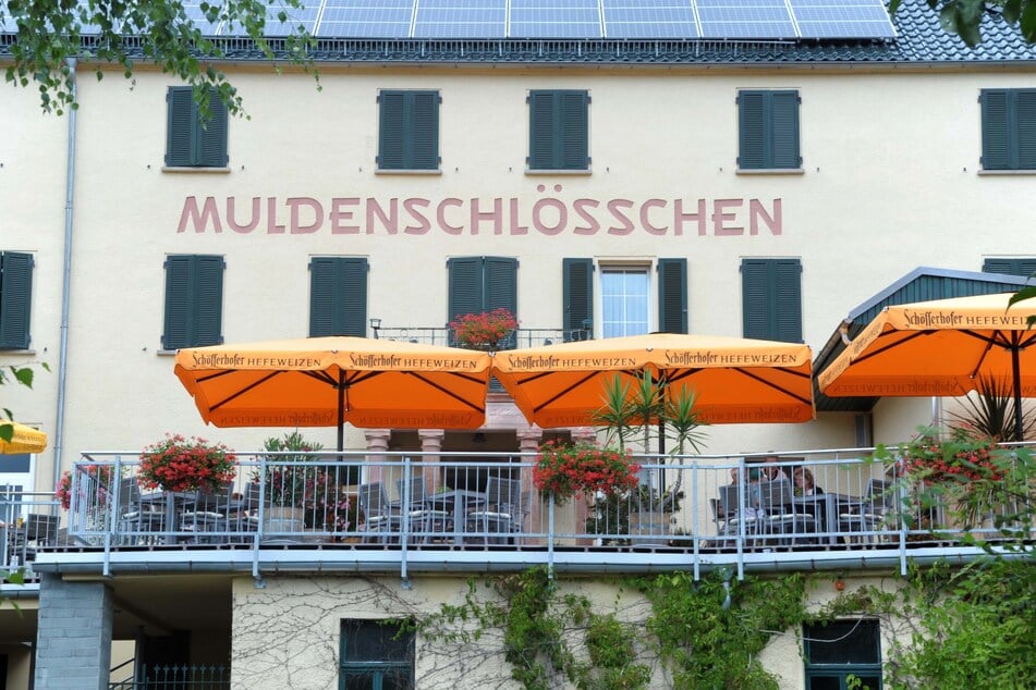 Auch das Muldenschlösschen in Lunzenau war im Jahr 2025 bei Gästen beliebt - nicht zuletzt wegen der sonnigen Terrasse.