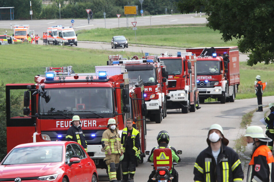 München: Putzmittel im Labor-Mülleimer löst Feuerwehreinsatz in Fachklinik aus