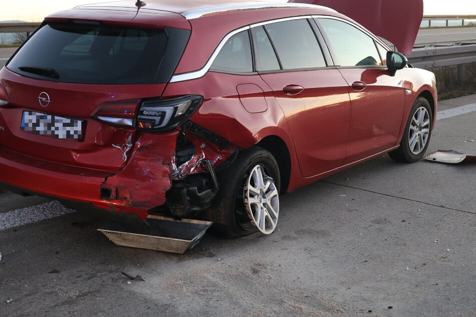 Zwischen Hartenstein und Zwickau-Ost kam es am Donnerstagnachmittag zu einem weiteren Unfall.