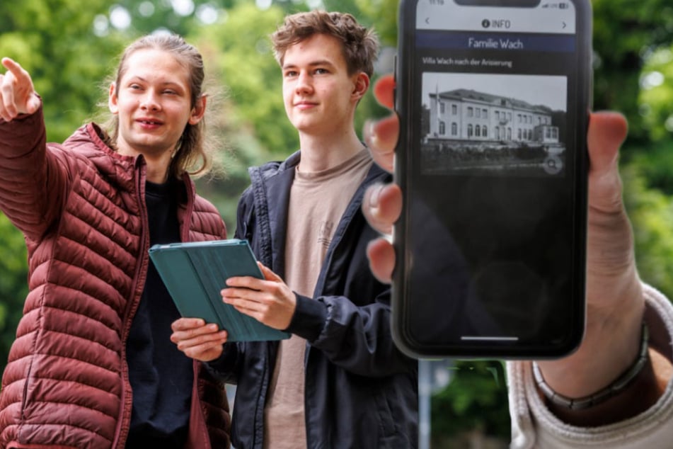 Dresden: Von sächsischen Schülern entwickelt: App macht private Schicksale begreifbar