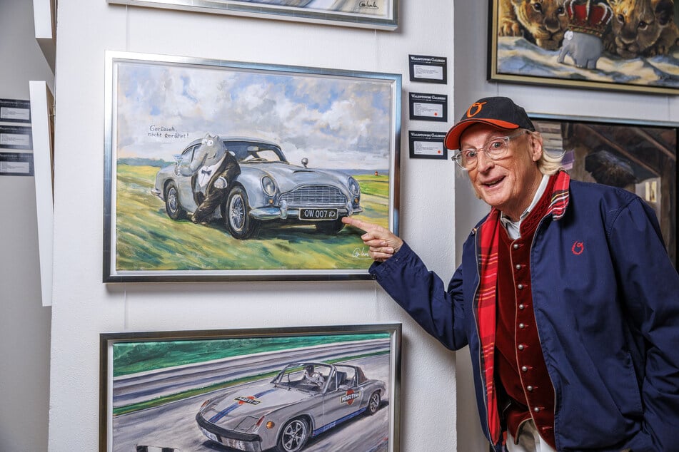 Otto Waalkes (77) an seinem Lieblingsbild "Gerüsselt und nicht gerührt".