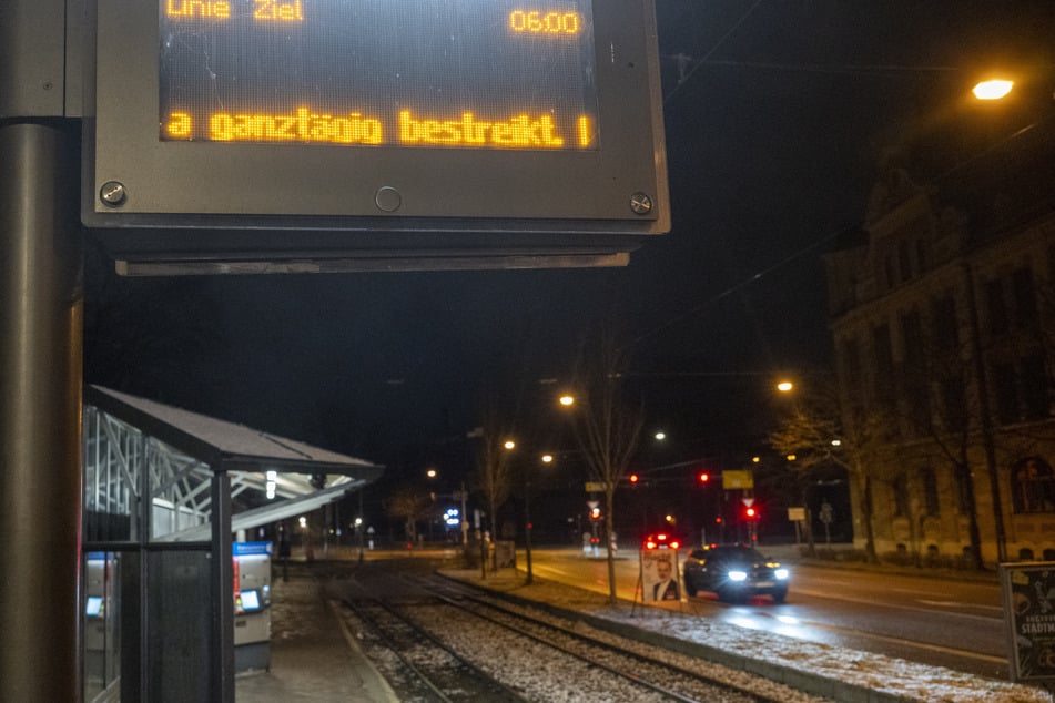 Der ÖPNV wird ganztägig bestreikt.