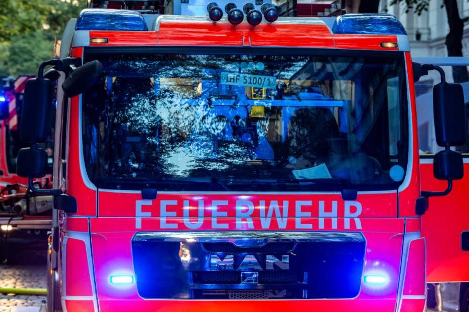 Die Feuerwehr rückte an. (Symbolbild)