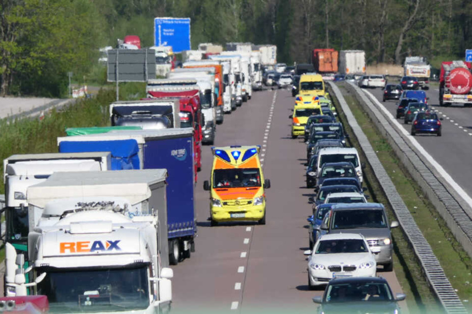 Auf der A14 kommt es aktuell wieder zu Stau.