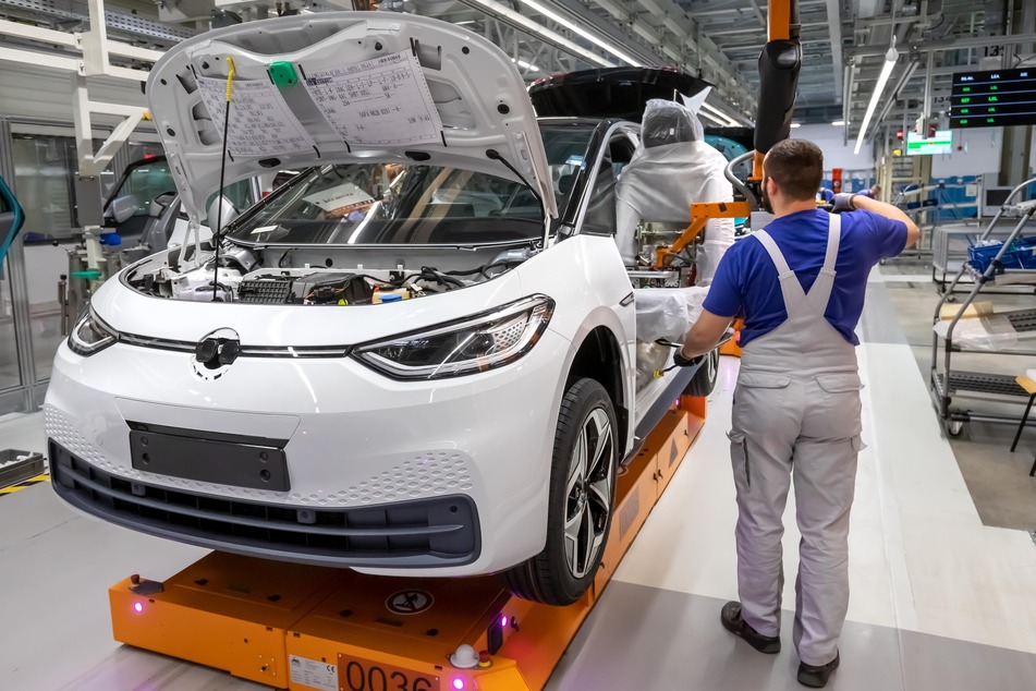 Im VW-Werk in Zwickau wird der neue Stromer ID.3 produziert.