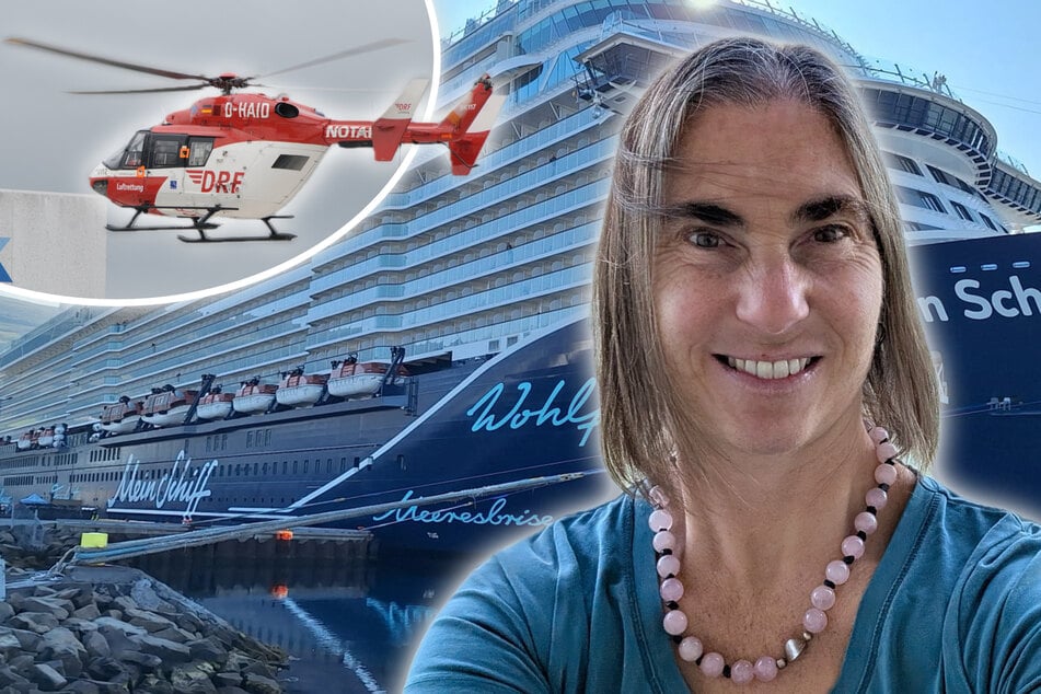 Blinddarmdurchbruch auf Kreuzfahrt: Lehrerin wird per Hubschrauber von Schiff gerettet
