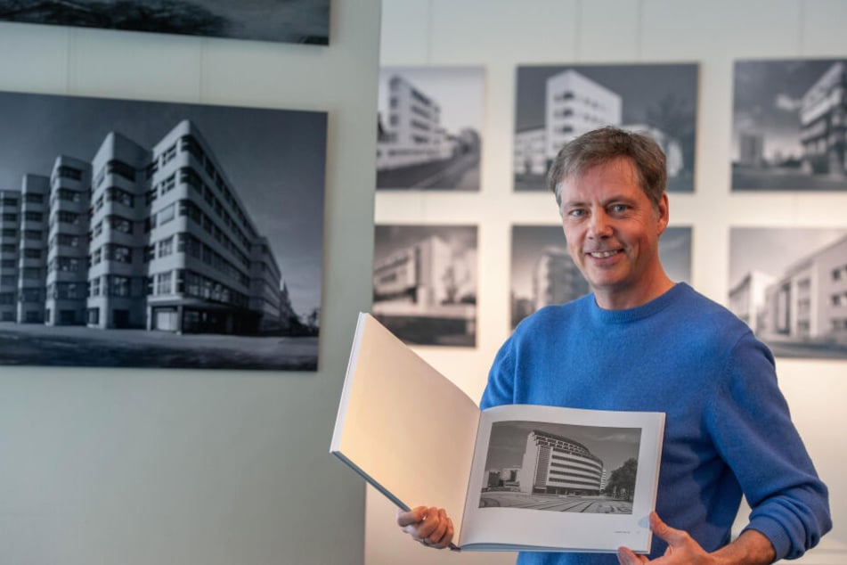 Jean Molitor hat für sein Projekt "bau2haus" in der ganzen Welt fotografiert - auch in Chemnitz. Seine Bilder sind im smac zu sehen.