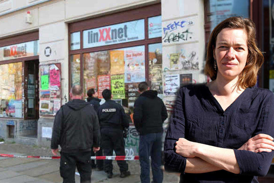 Linken-Abgeordnete Juliane Nagel (39) hält die Debatte für "absurden politischen Wind".