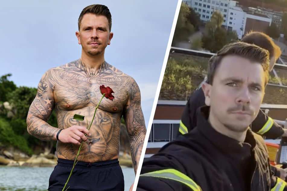 "Bachelor in Paradise"-Kandidat geht als lustiger Feuerwehrmann viral
