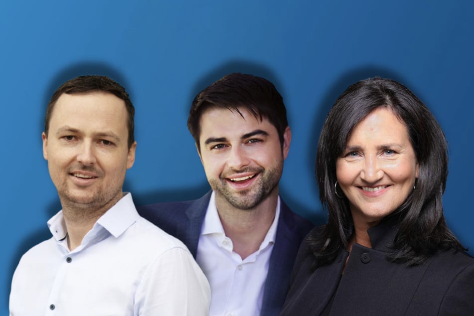 (Von links) Benni Kostal, Nick Lisson und Bettina von Bentzel übernehmen die Programmleitung bei Antenne Bayern.