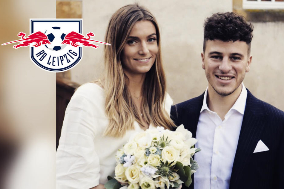 Just married! RB Leipzigs Diego Demme hat seine Alina geheiratet