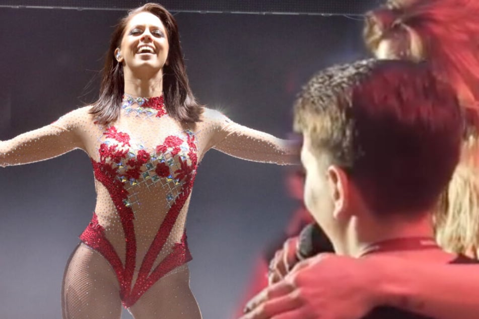 Vanessa Mai rockt die Bühne, dann stiehlt ihr ein Junge die Show