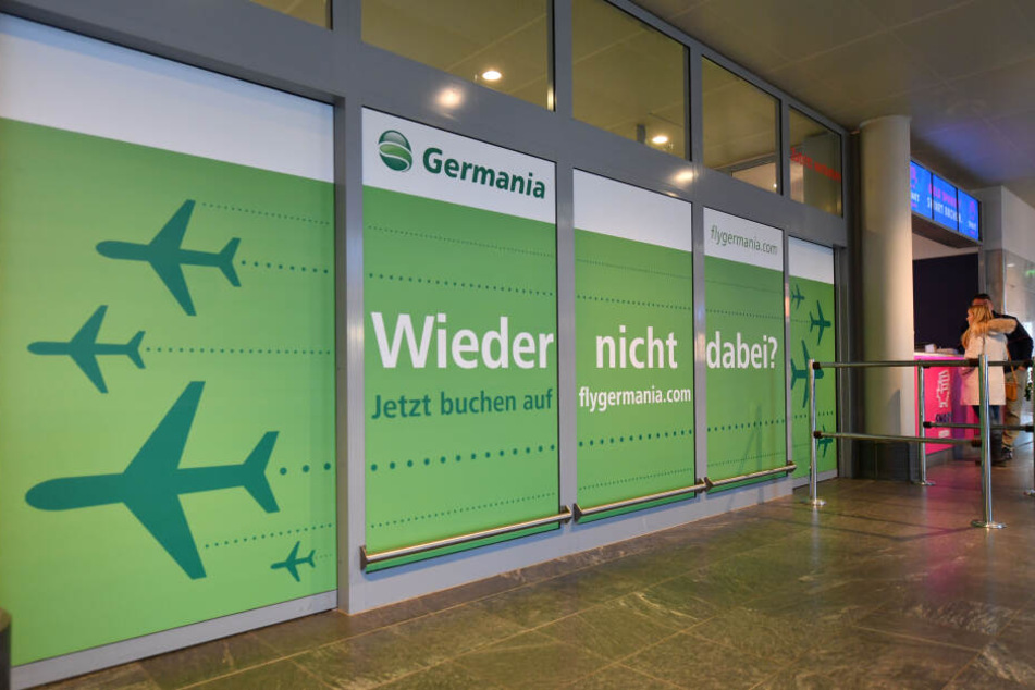 Der Flughafen verlor mit Germania seine wichtigste Fluglinie.