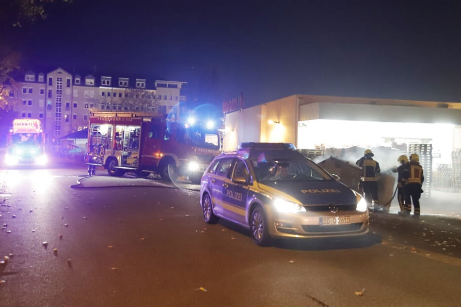 Polizei und Feuerwehr waren vor Ort.