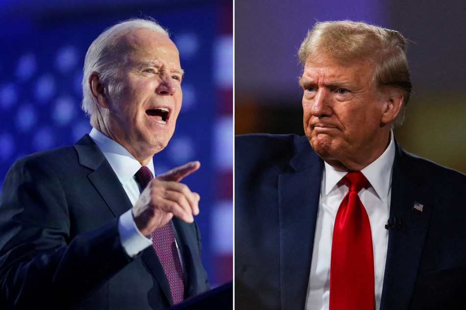 President Joe Biden and ex-president Donald Trump both saw significant increases to their delegate counts after a series of primary election wins on Tuesday.