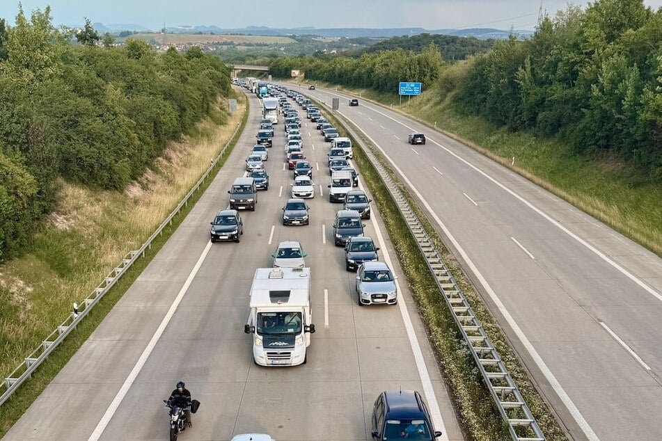 Die Autobahn musste kurzzeitig gesperrt bleiben.