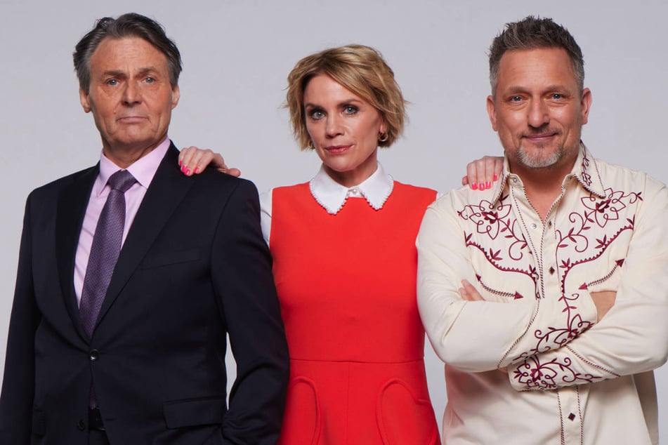 Yvonne ist zwischen Joachim (l.) und Michi hin- und hergerissen.