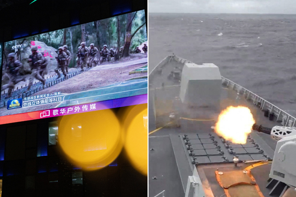China sparks alarm and chaos in Taiwan with large-scale military drills simulating blockade