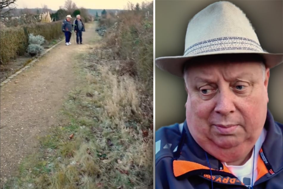 Am liebsten würde Kleingartensheriff Michael Baumann (62) hier einmal mit dem Mähdrescher durch.