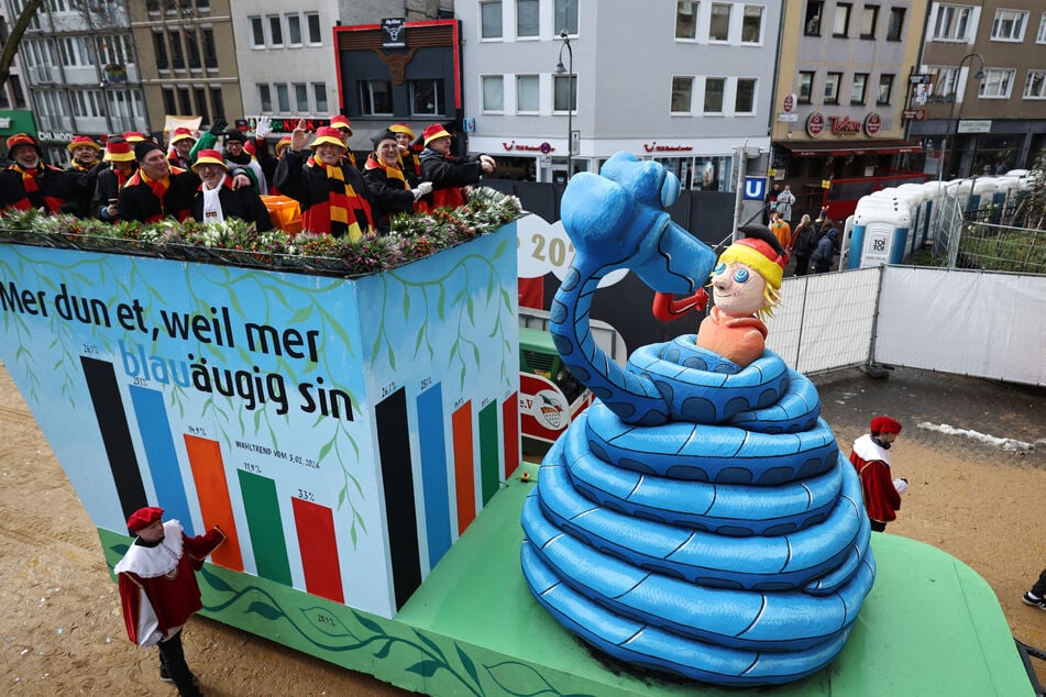 "Mer dun et, weil mer blauäugig sin" - mit dieser Überschrift kritisieren die Kölschen Karnevalisten die AfD.