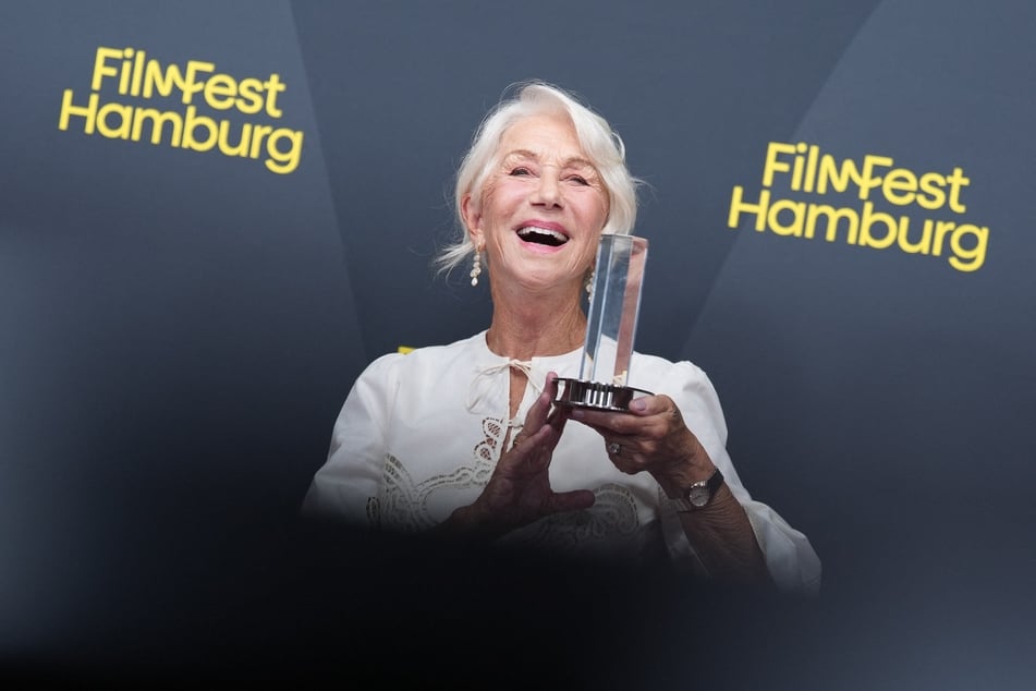 Helen Mirren, britische Schauspielerin und Oscar-Preisträgerin, erhielt den Douglas Sirk Preis auf dem 34. Filmfest Hamburgs.