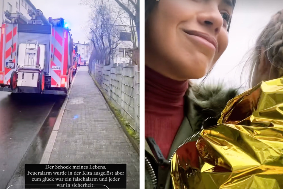 In einer Instagram-Story vom späten Dienstagnachmittag berichtete Bruna Rodrigues (29) von einem großen Schreck, den sie erleben musste: In der Kita ihrer Tochter war Feueralarm ausgelöst worden.