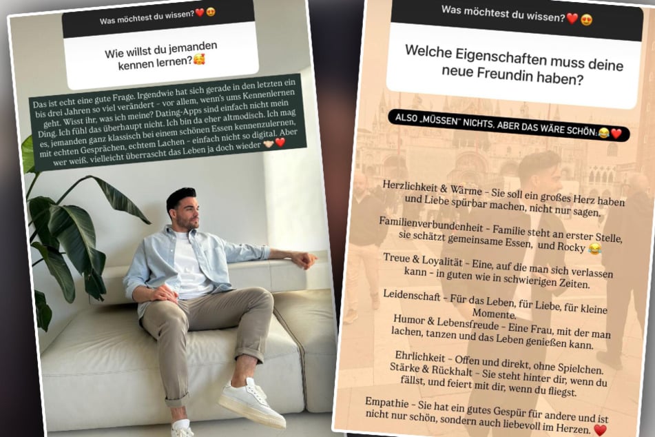 Stefano (34) will seine nächste Partnerin am liebsten im echten Leben treffen und nicht auf irgendeiner Dating-Plattform.