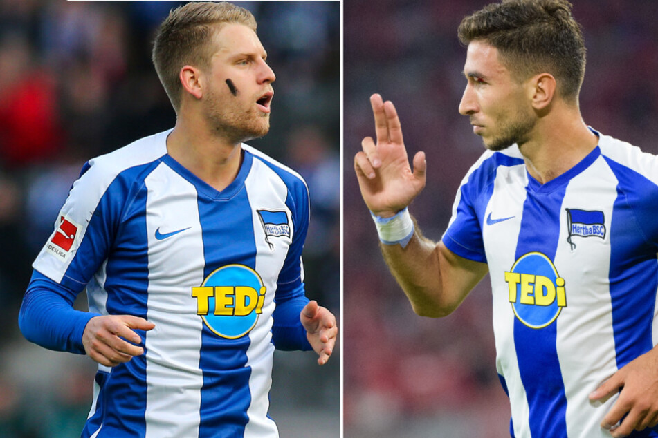 Arne Maier (21, l.) will mehr spielen. Wird Marko Grujic (24, r.) ein drittes Mal ausgeliehen? (Bildmontage)