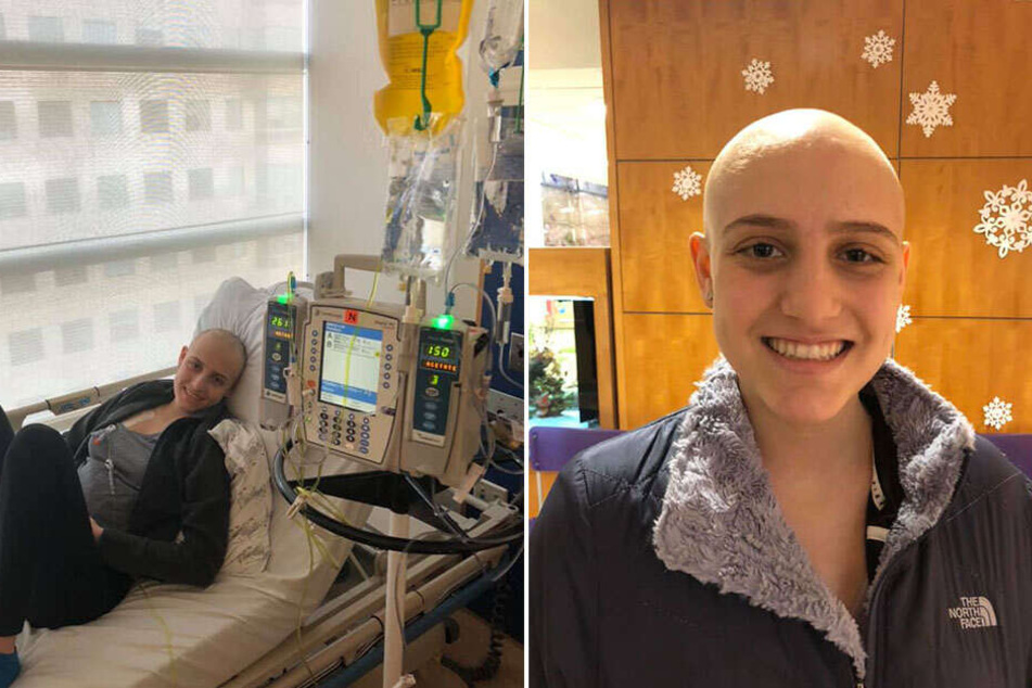 Die Studentin muss regelmäßig zur Chemotherapie.
